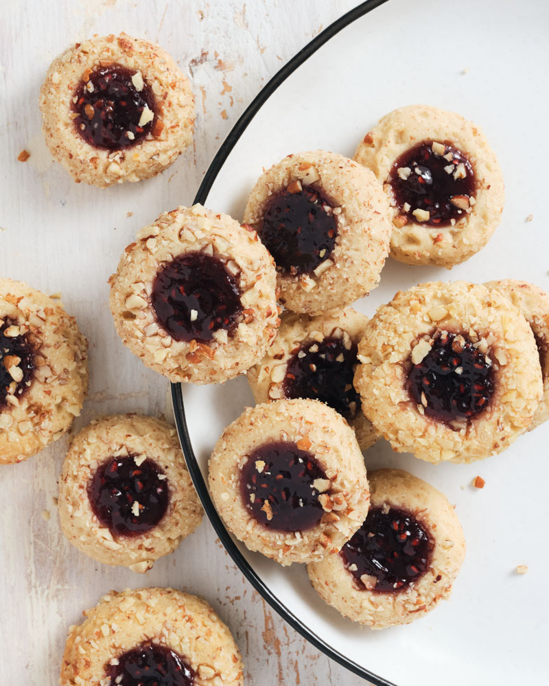 Cream Cheese Walnut Thumbprints