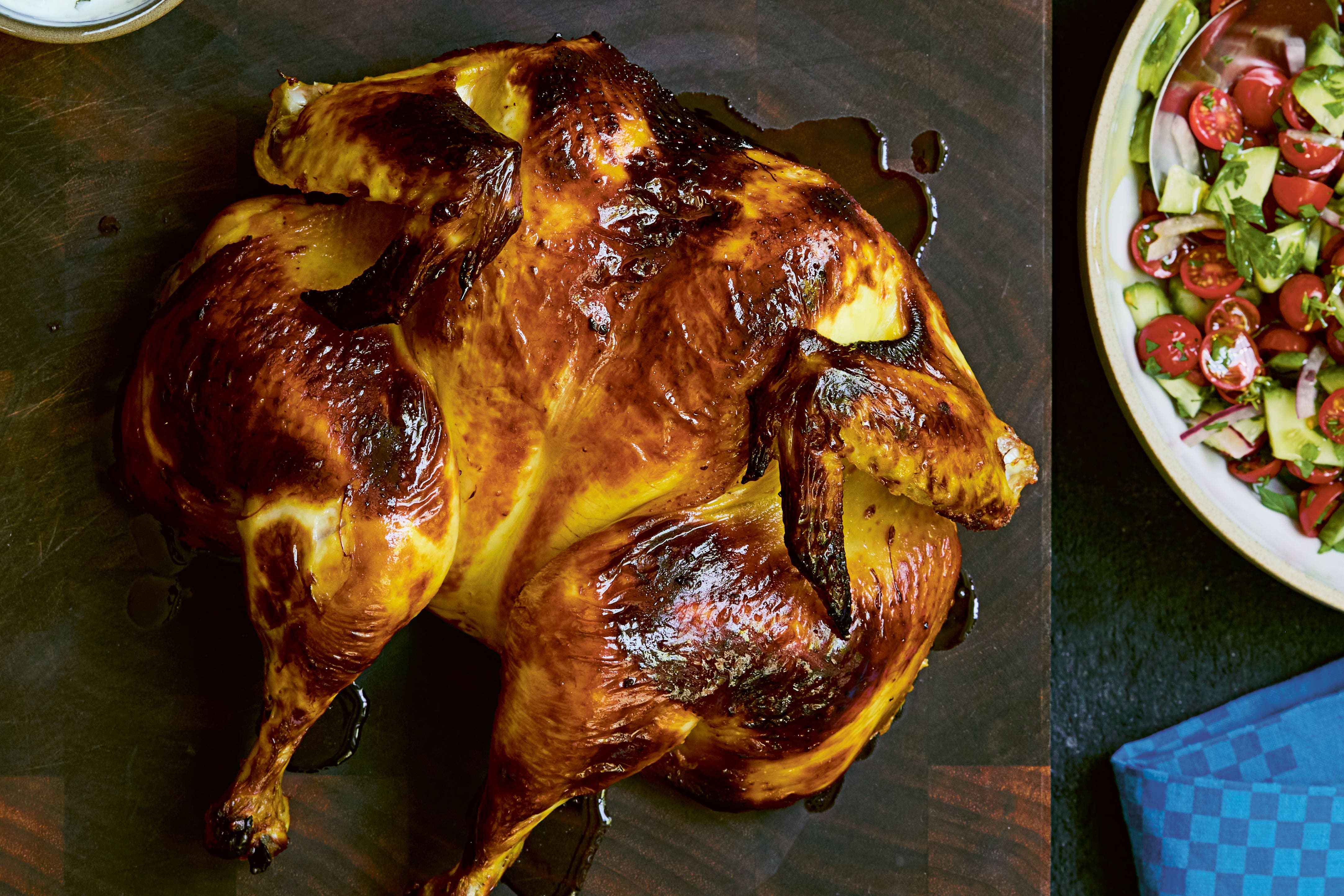 Saffron Yogurt Marinated Chicken