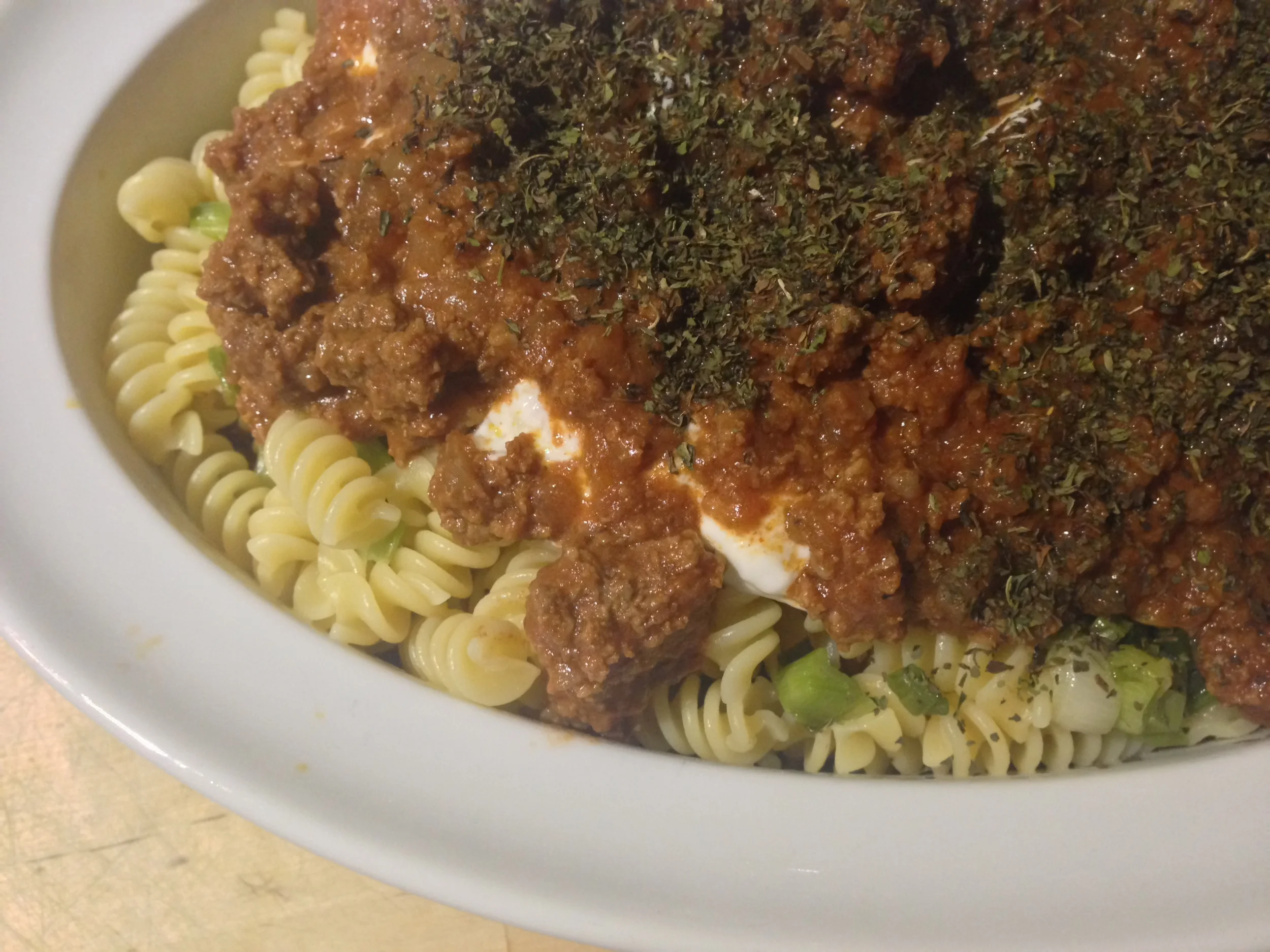 Spiced Beef Kofta Pasta