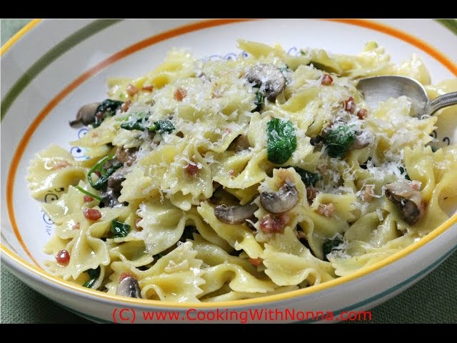 Pancetta and Mushroom