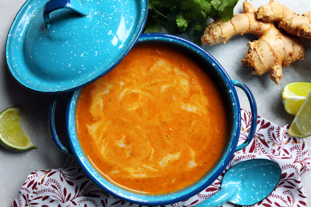 Curried Carrot Coconut Soup