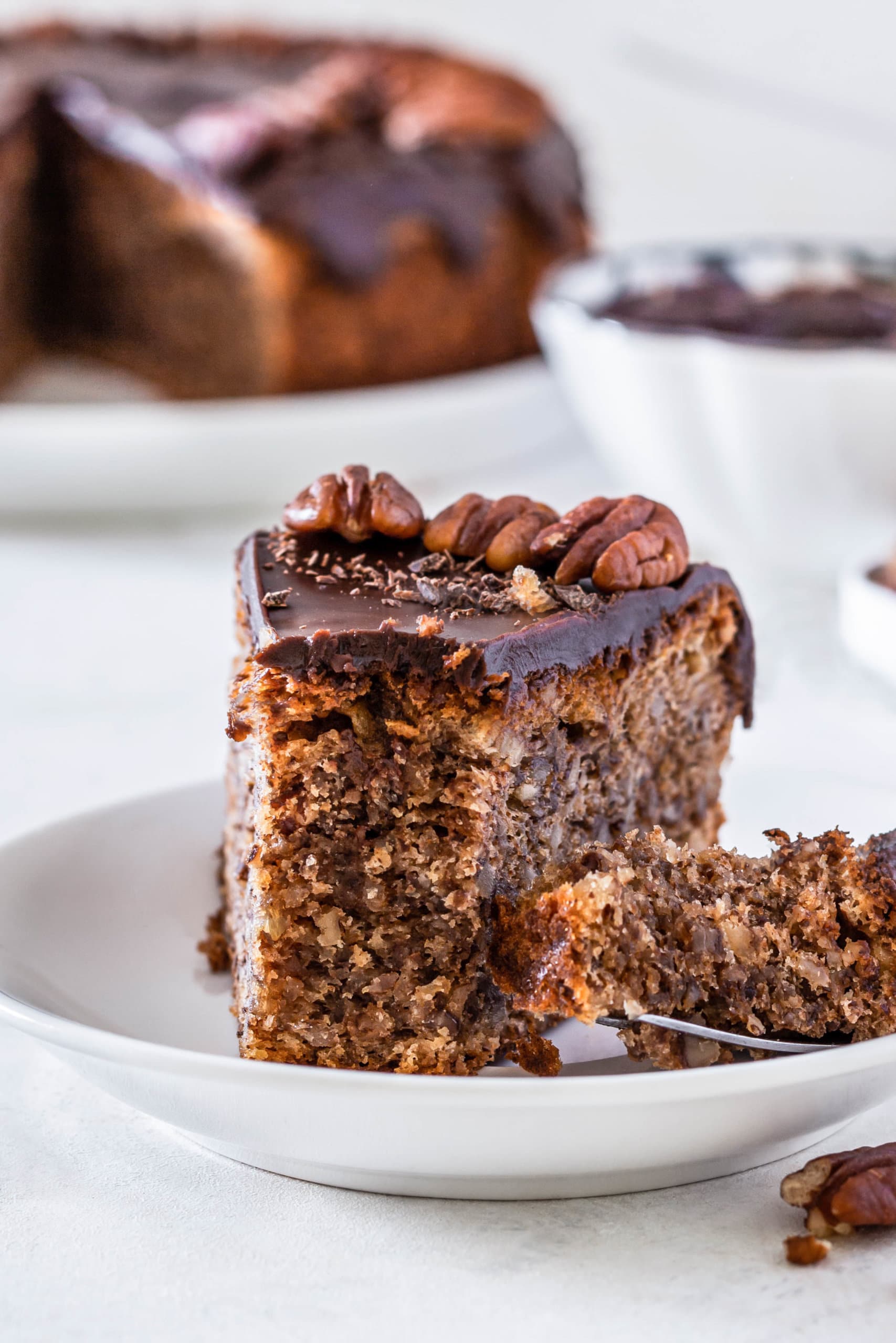 Miso Pecan Toffee Torte