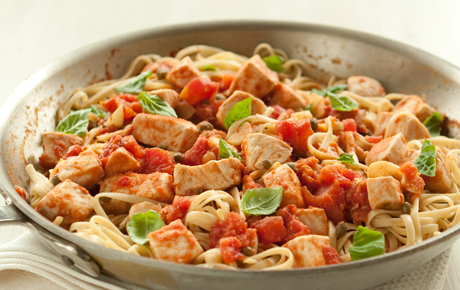 Tomato Caper Swordfish