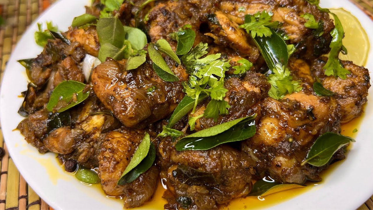 Chicken Pepper Fry Spicy Dry