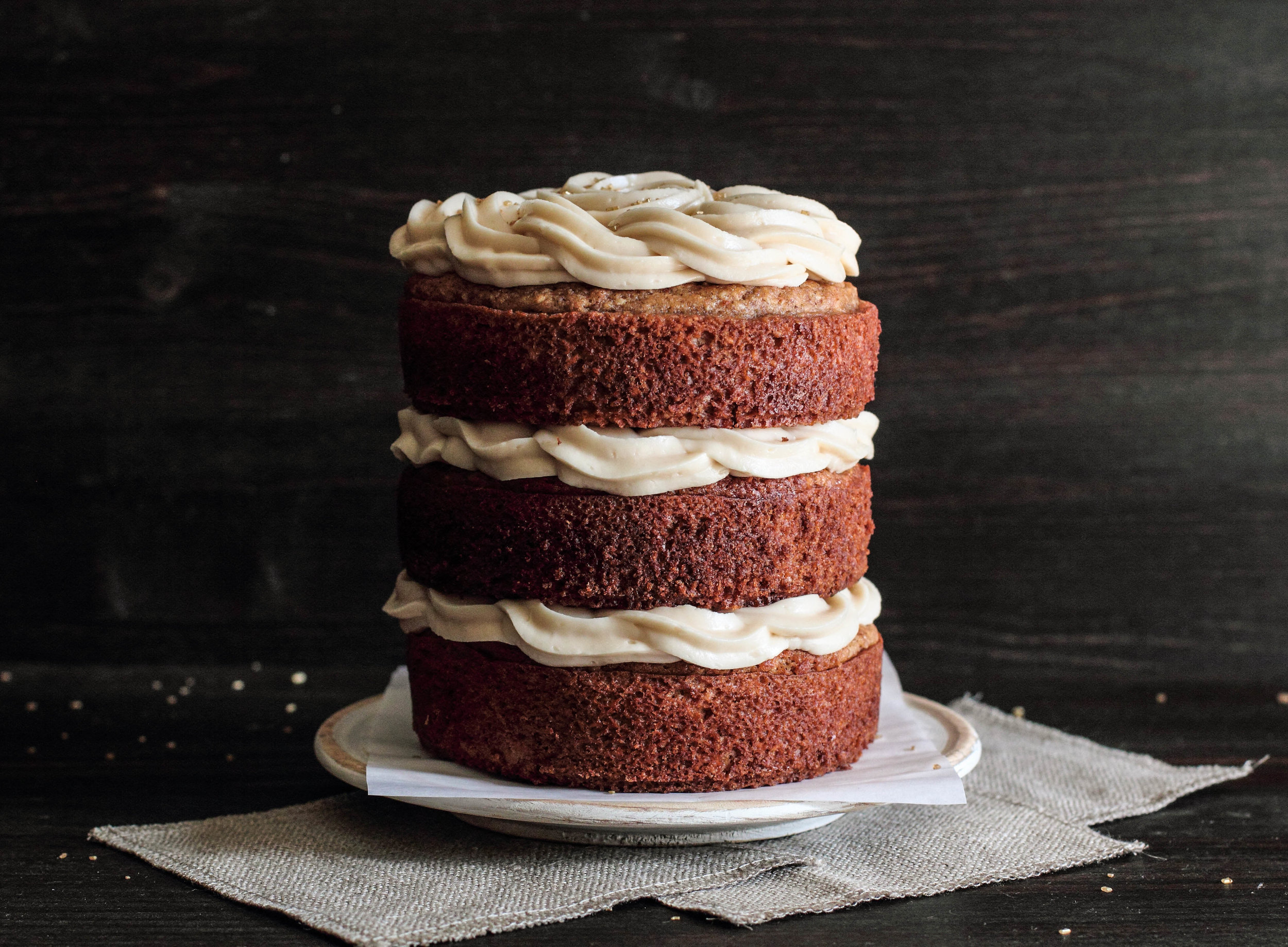 Maple Velvet Cake