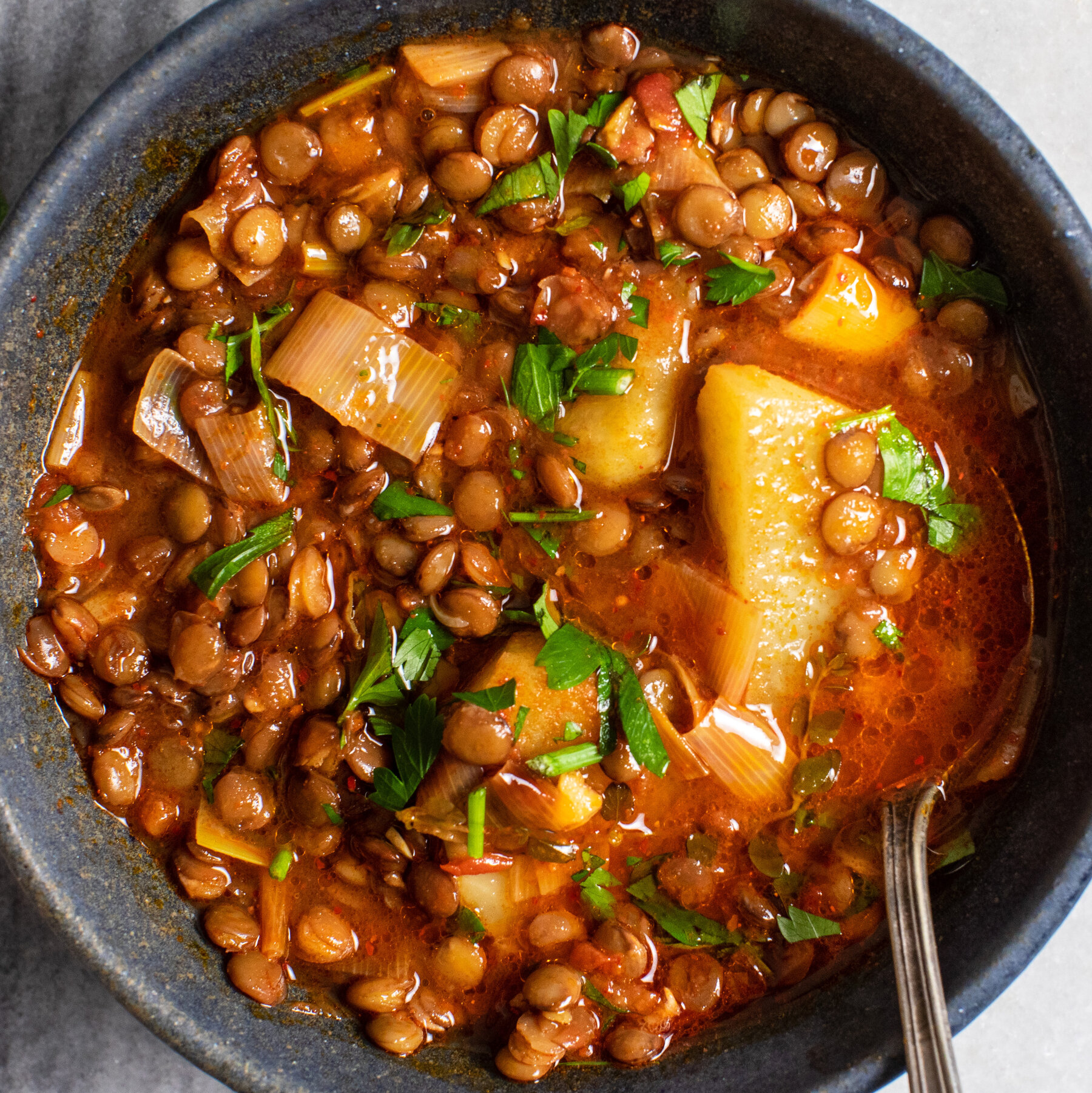 Smoked Lentil Soup