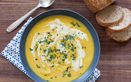 Butternut Squash Soup with Cardamom