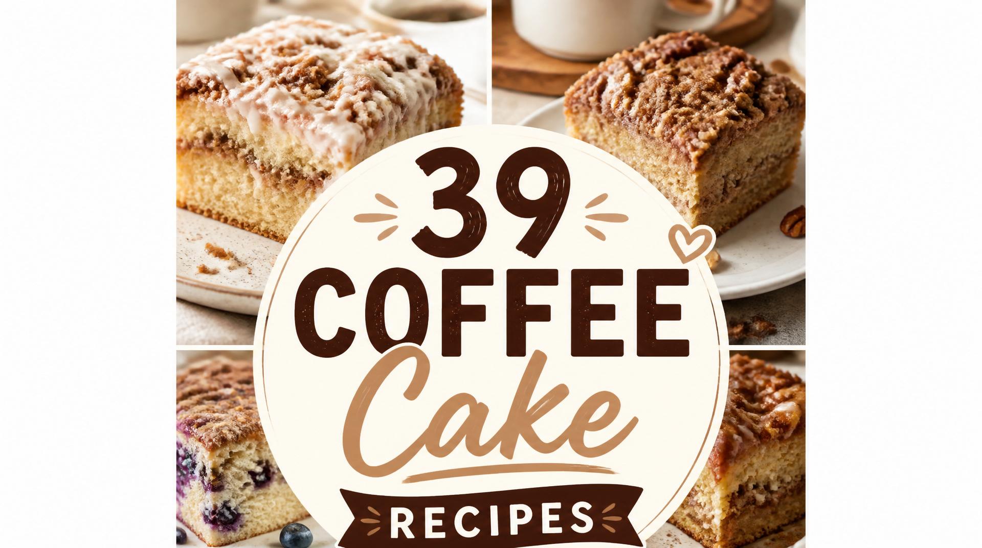 39 Coffee Cake Recipes