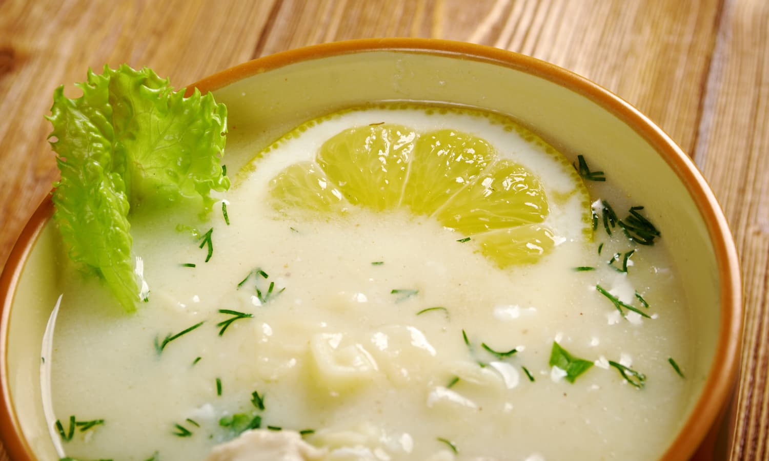 Lemon Chicken Egg Drop Soup