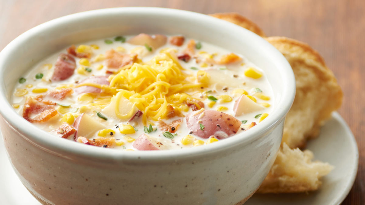 Corn Chowder With Bacon