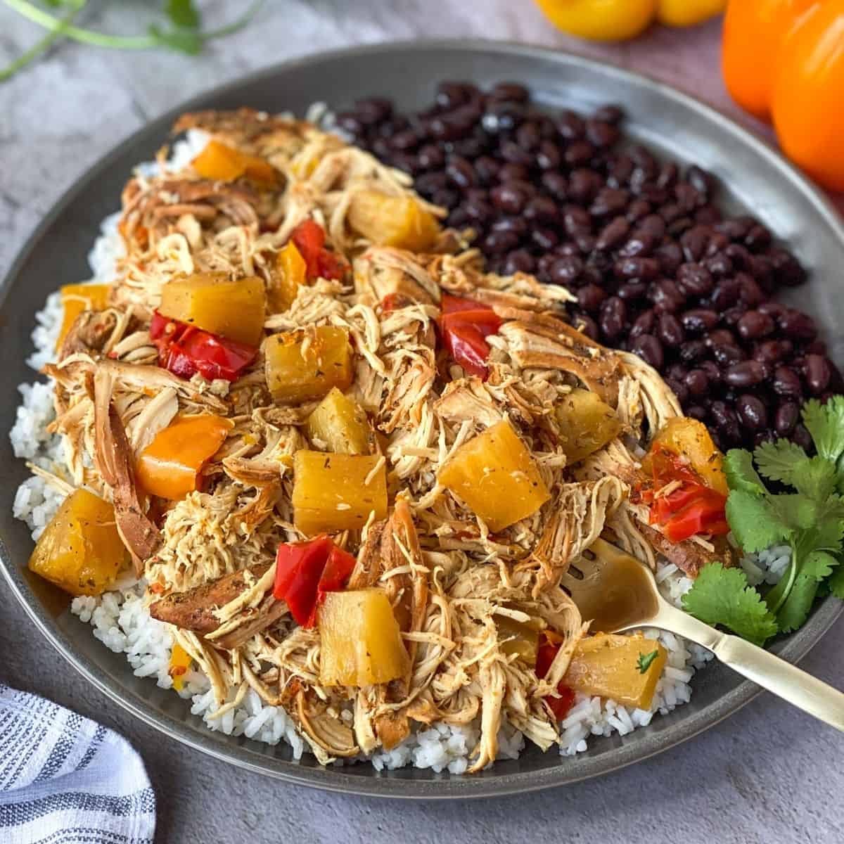Jerk Chicken with Pineapple