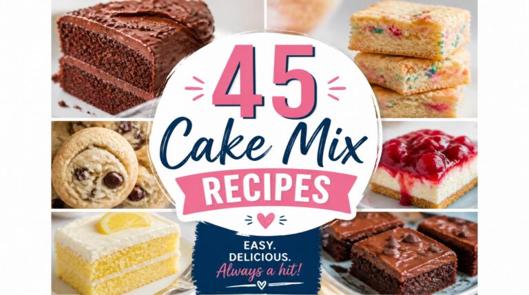 45 Cake Mix Recipes