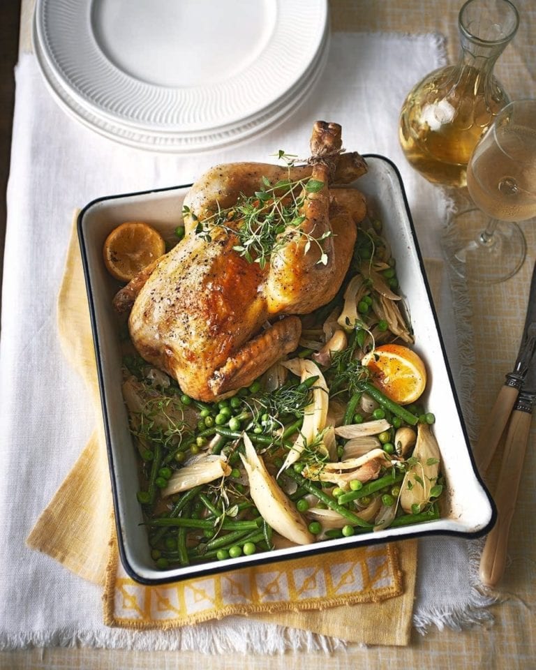 Fennel Licorice Roasted Chicken