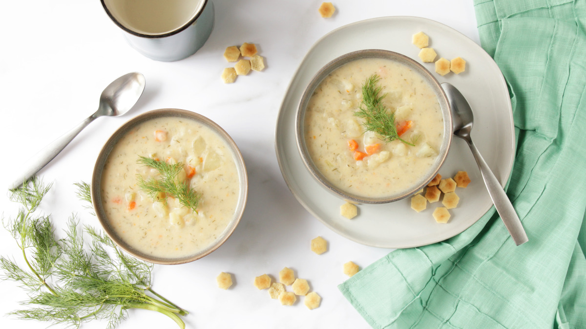 Creamy Dill Potato Soup