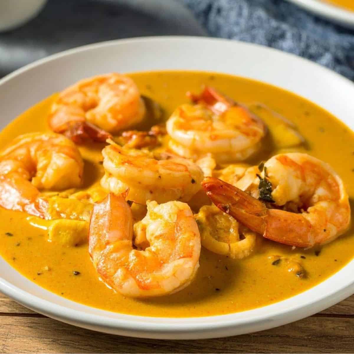 Creamy Sriracha Shrimp