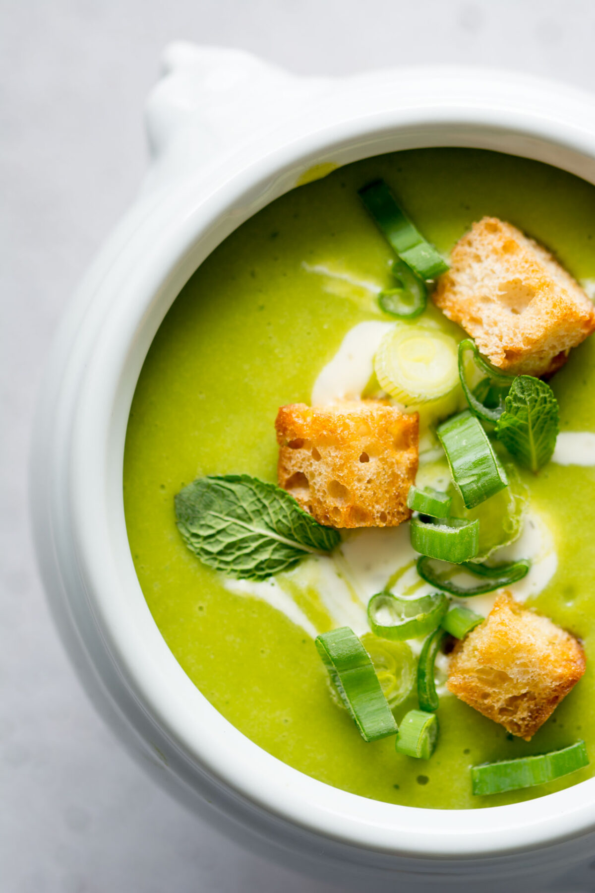Green Pea and Mint