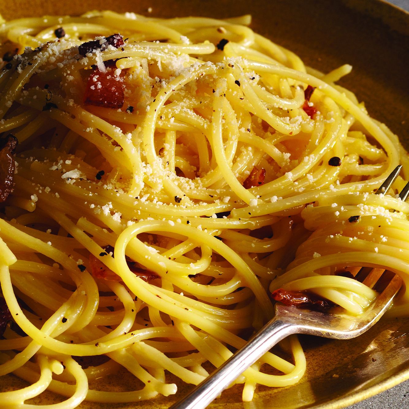 Classic Carbonara with Guanciale