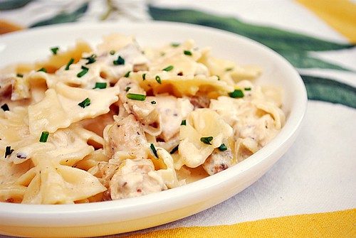 Artichoke Heart Alfredo