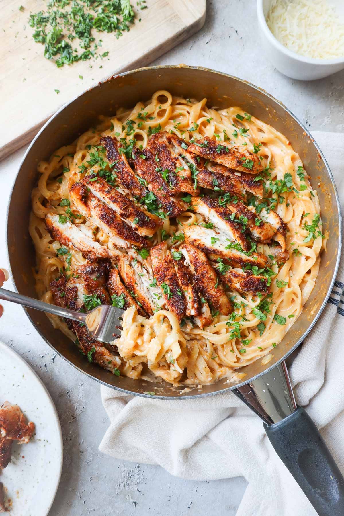 Cajun Chicken Alfredo