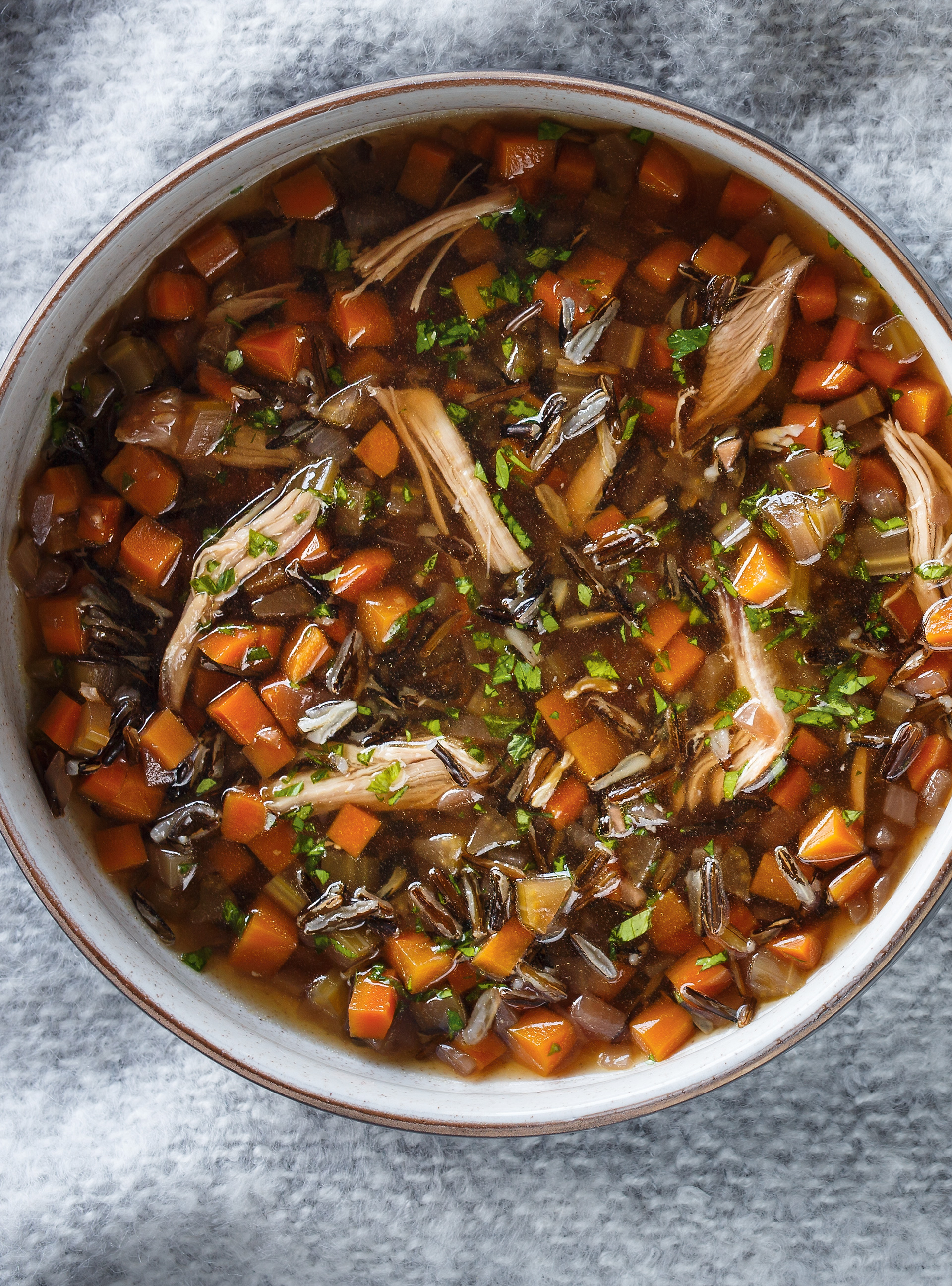 Duck Confit Broth