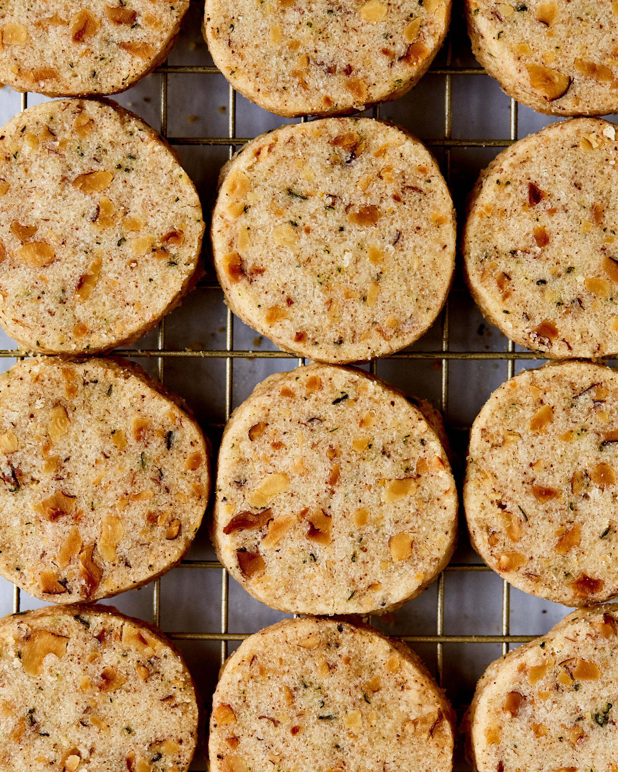 Brown Butter Walnut Shortbread