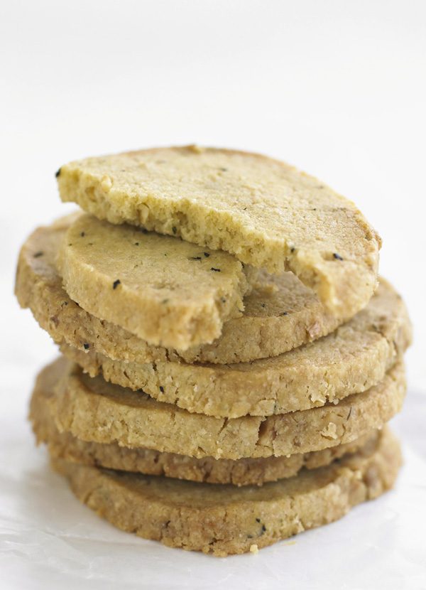Rosemary Walnut Shortbread