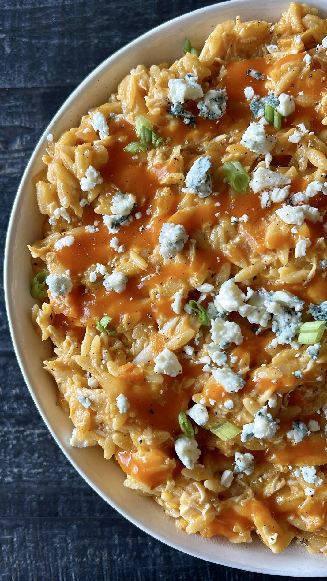 Buffalo Chicken Orzo