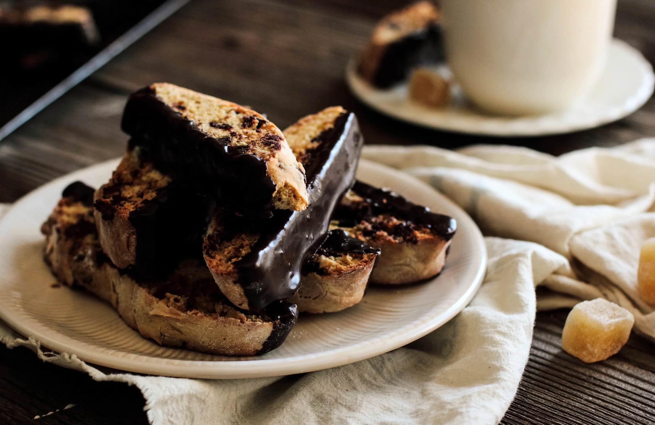 Candied Ginger Biscotti Spice