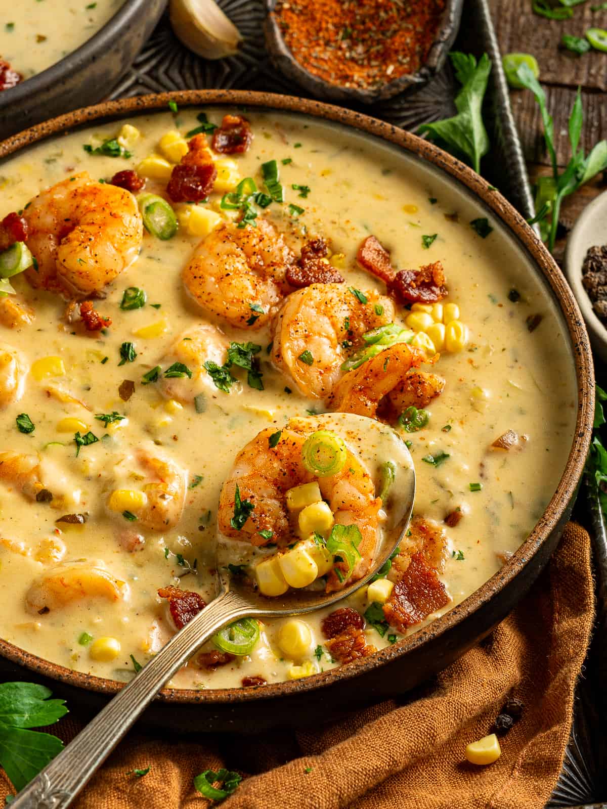 Celery and Shrimp Bisque
