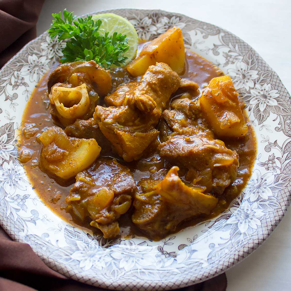 Ghee-Finished Lamb Broth