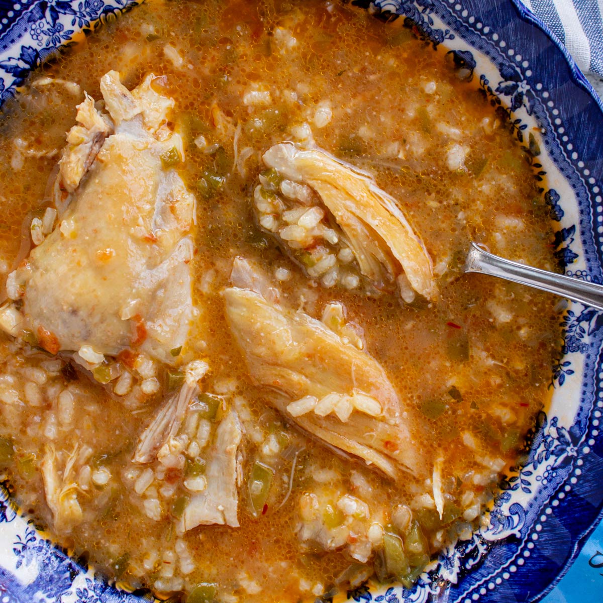 Spanish Saffron Chicken Rice