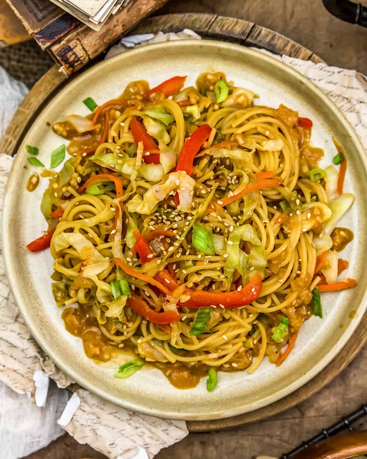 Cabbage Noodles Crispy Fried