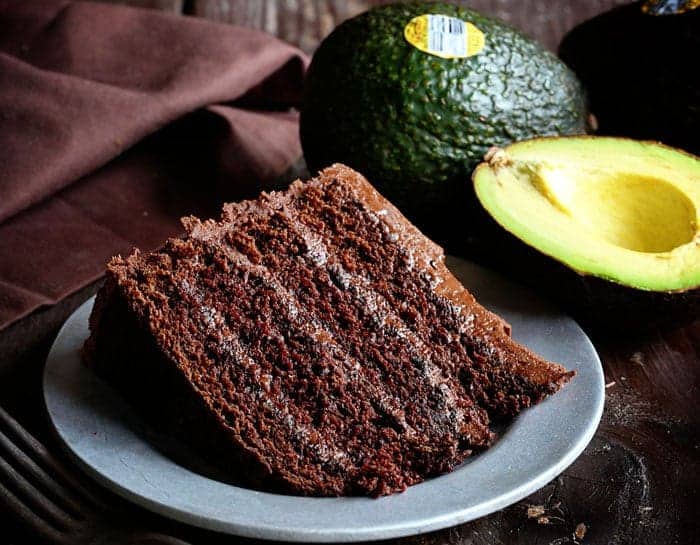 Dark Chocolate Avocado Cakes