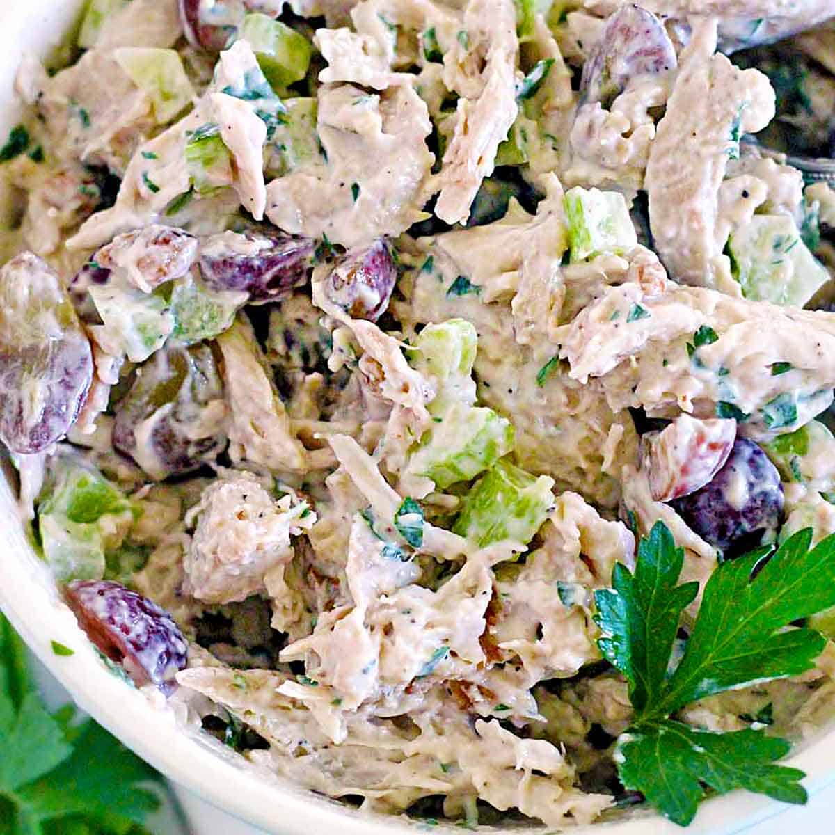 Chicken Salad with Grapes