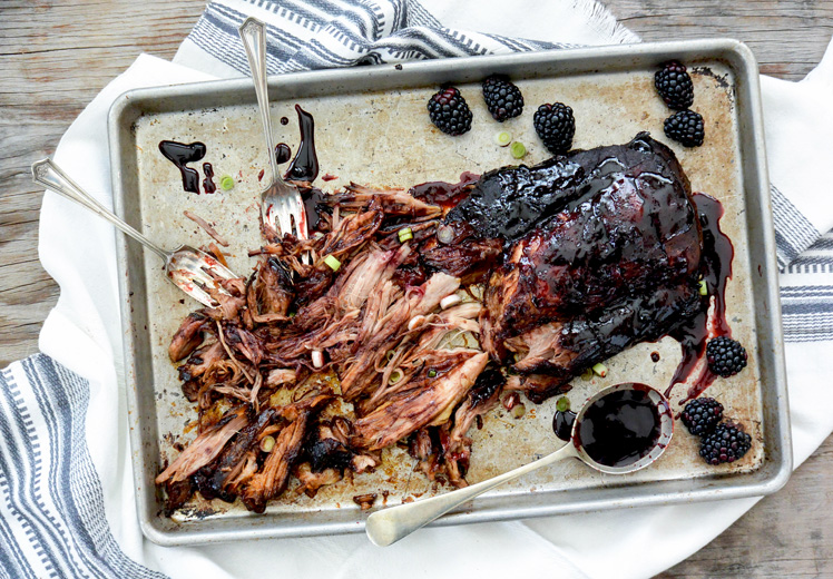 Blackberry Port Roast