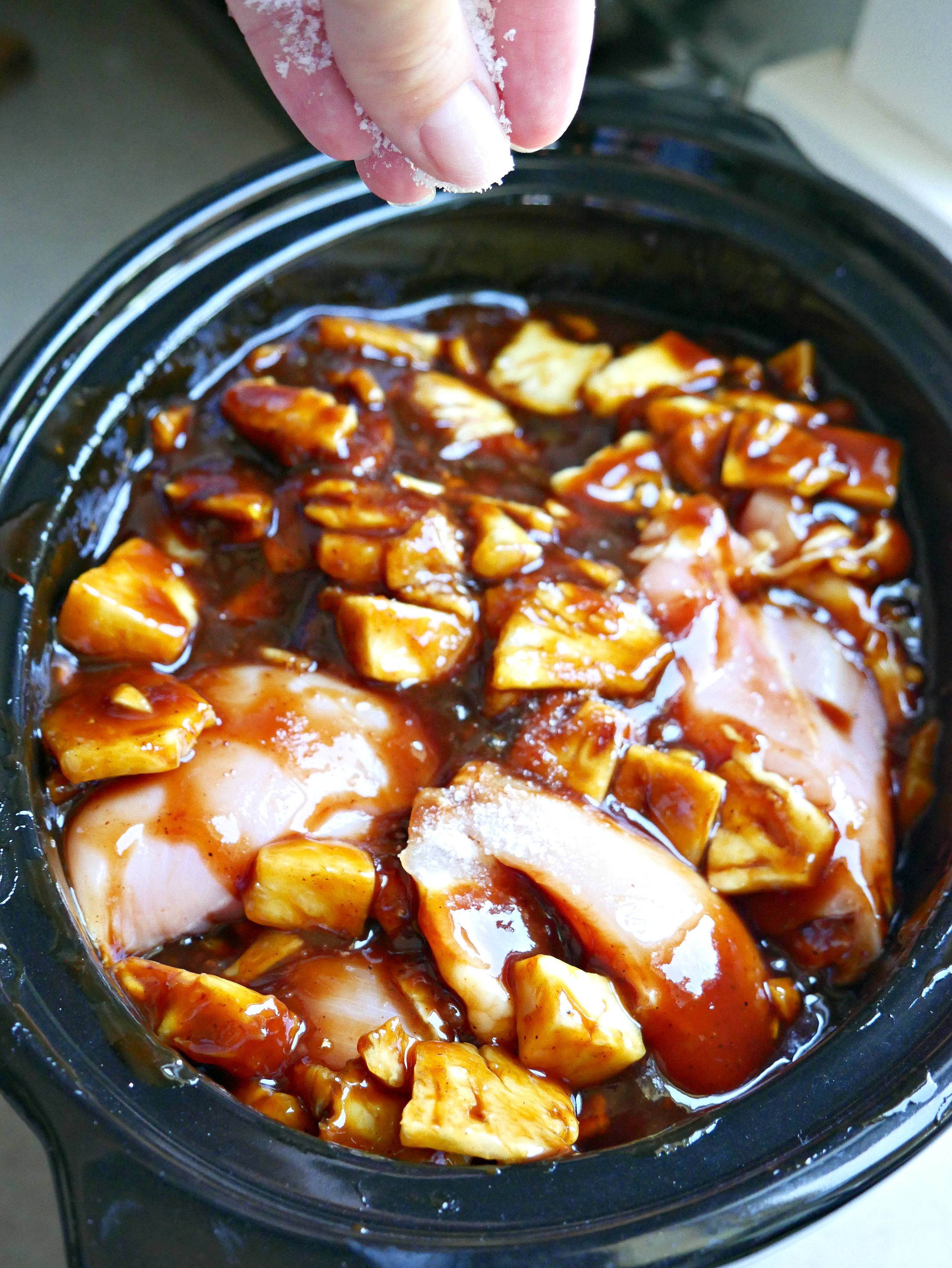 Teriyaki Chicken Thighs with Pineapple