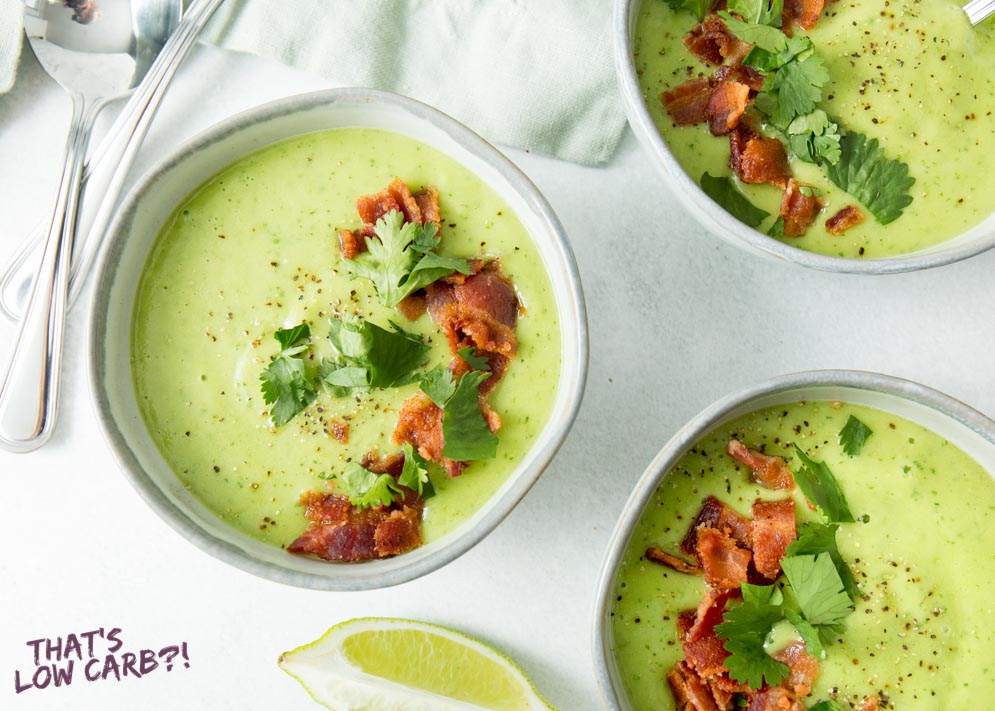 Bacon Avocado Chicken Soup