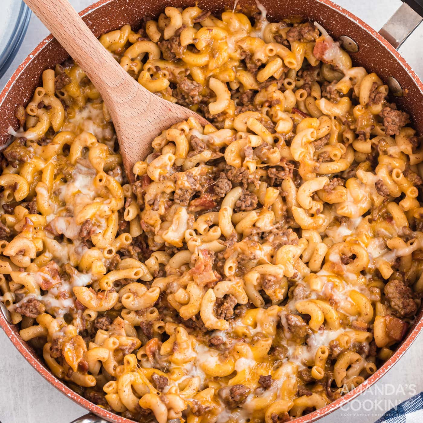 Cheesy Bacon Beef Casserole
