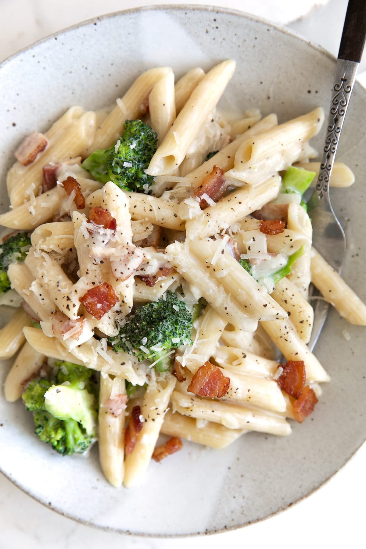 Bacon and Broccoli Fusilli