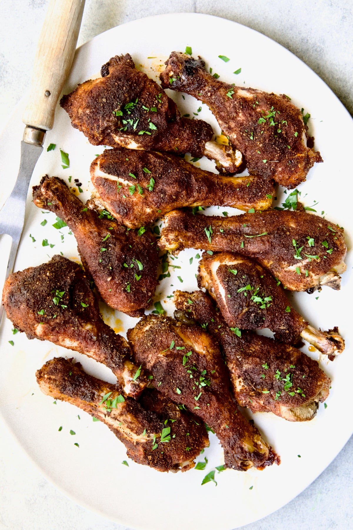 Blackened Cajun Drumsticks