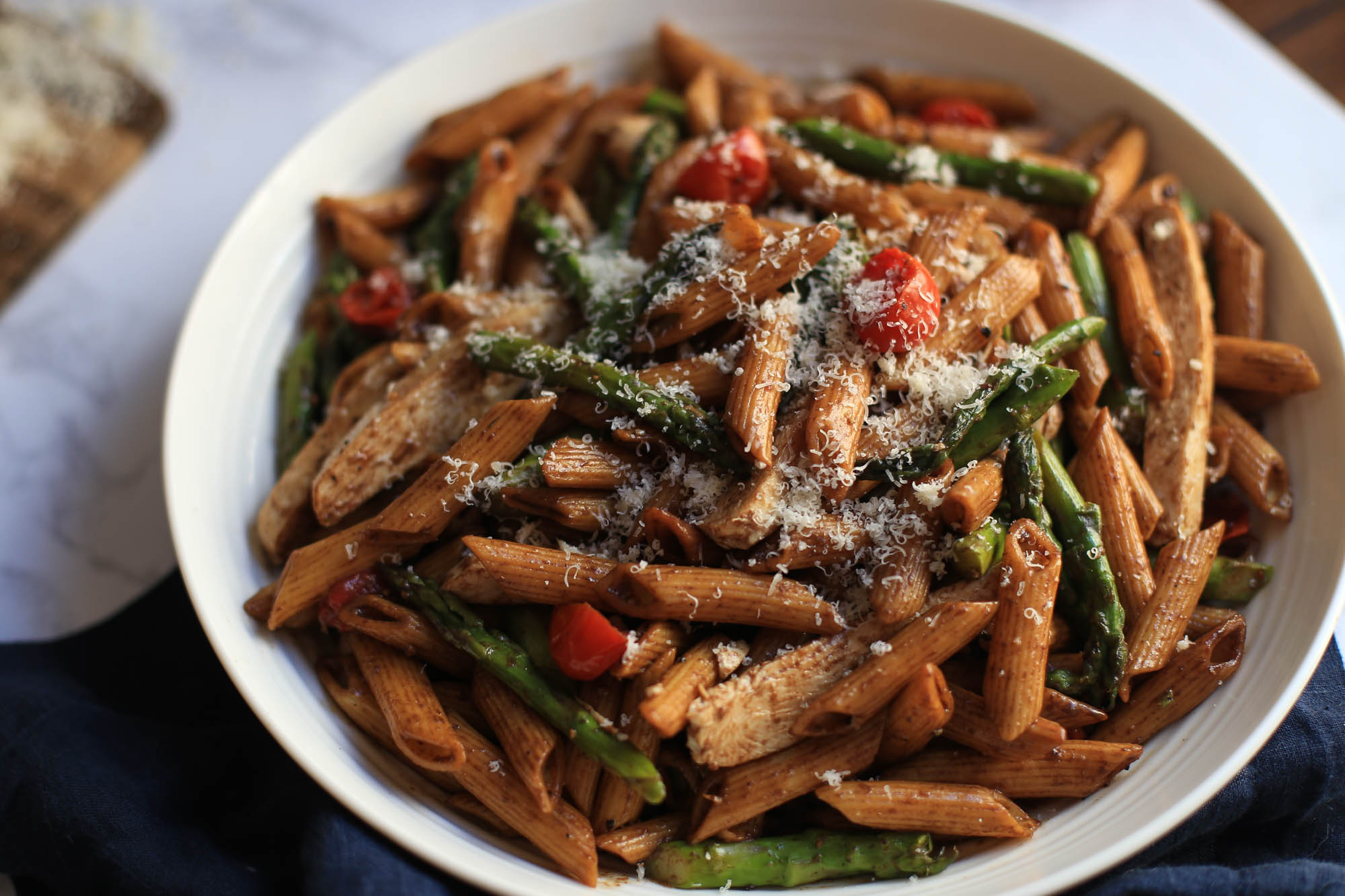Balsamic Glazed Chicken Pasta