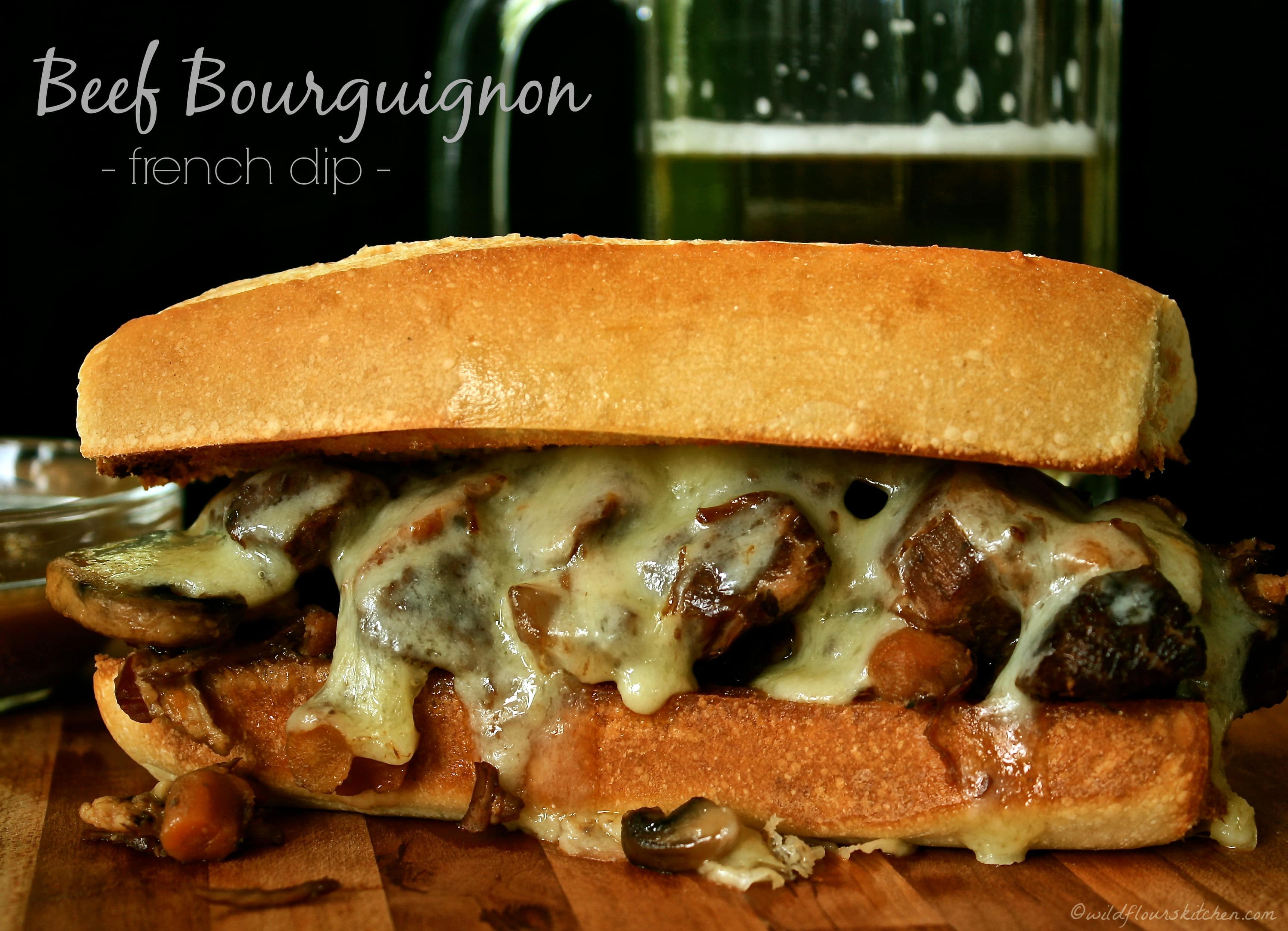 Beef Bourguignon Sandwiches