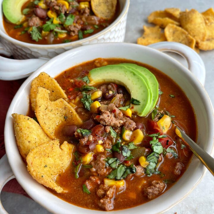 Beef Enchilada Soup