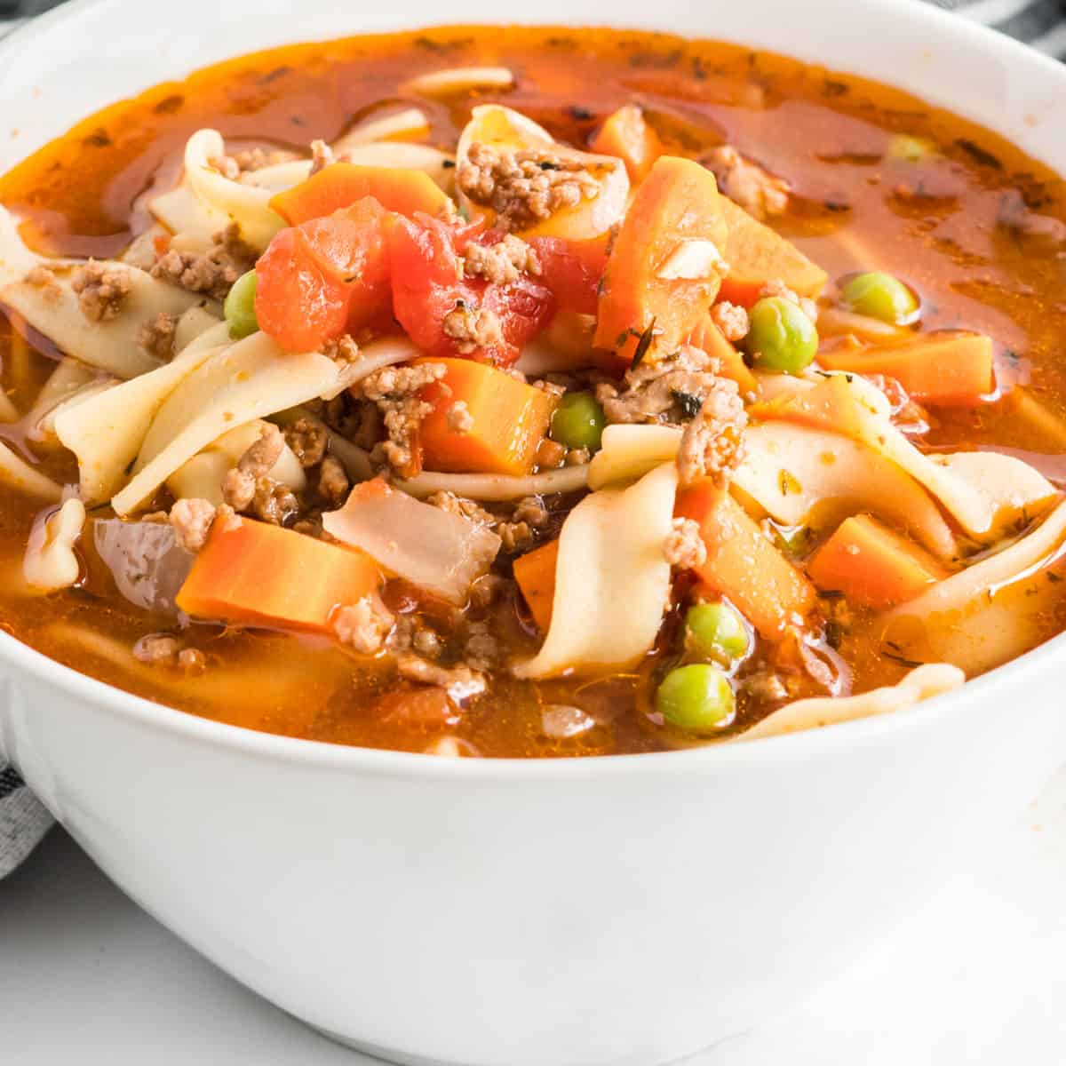 Beef and Noodle Soup