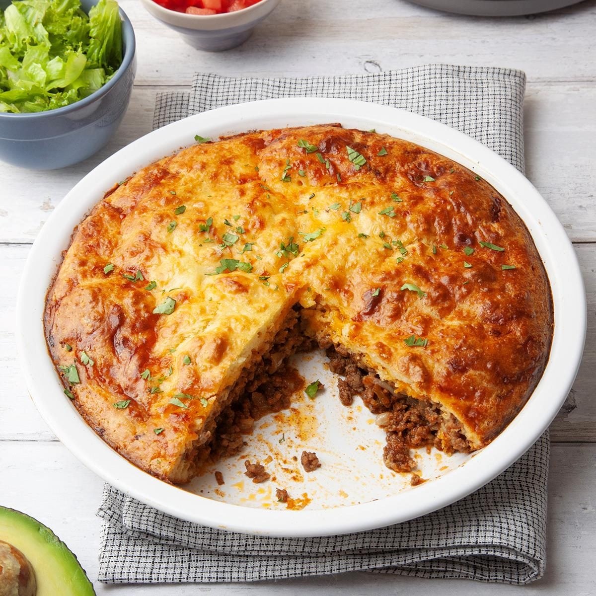 Beef Taco Pie