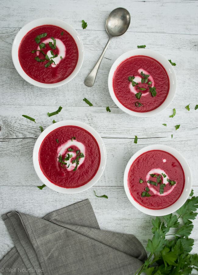 Beet and Ginger Soup