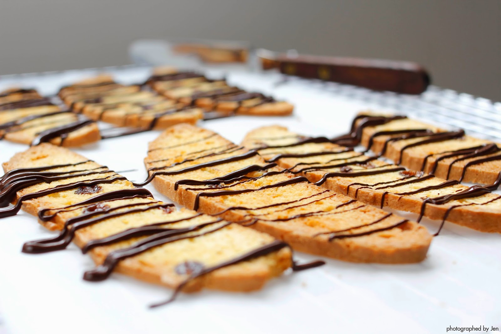 Rum Raisin Biscotti