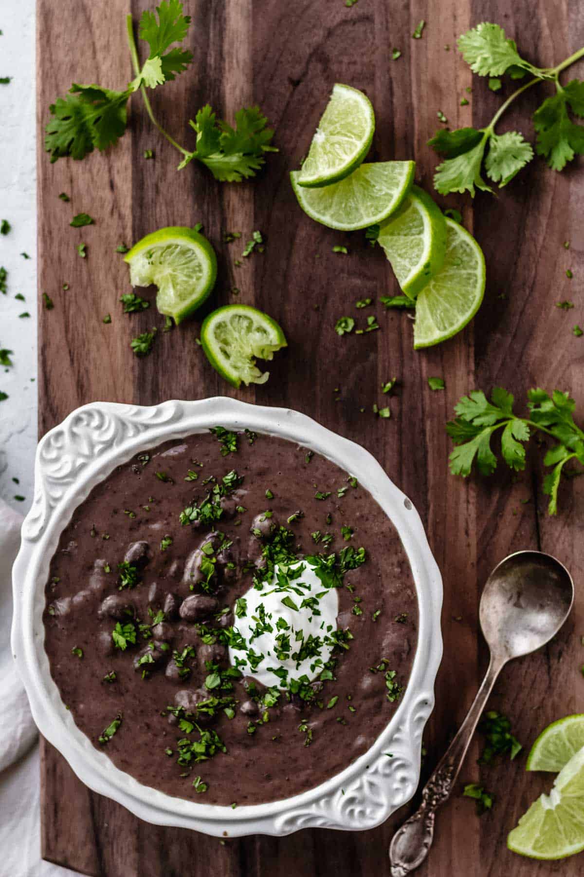 Black Bean Lime Soup