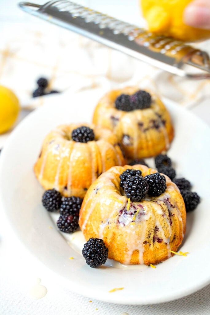 Blackberry Chambord Mini Bundts
