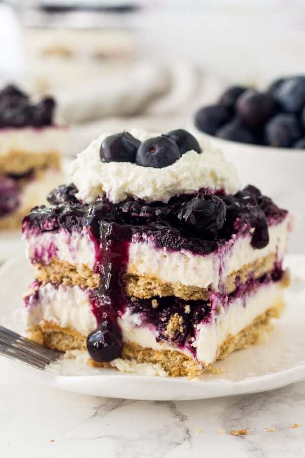 Blueberry Cheesecake Style